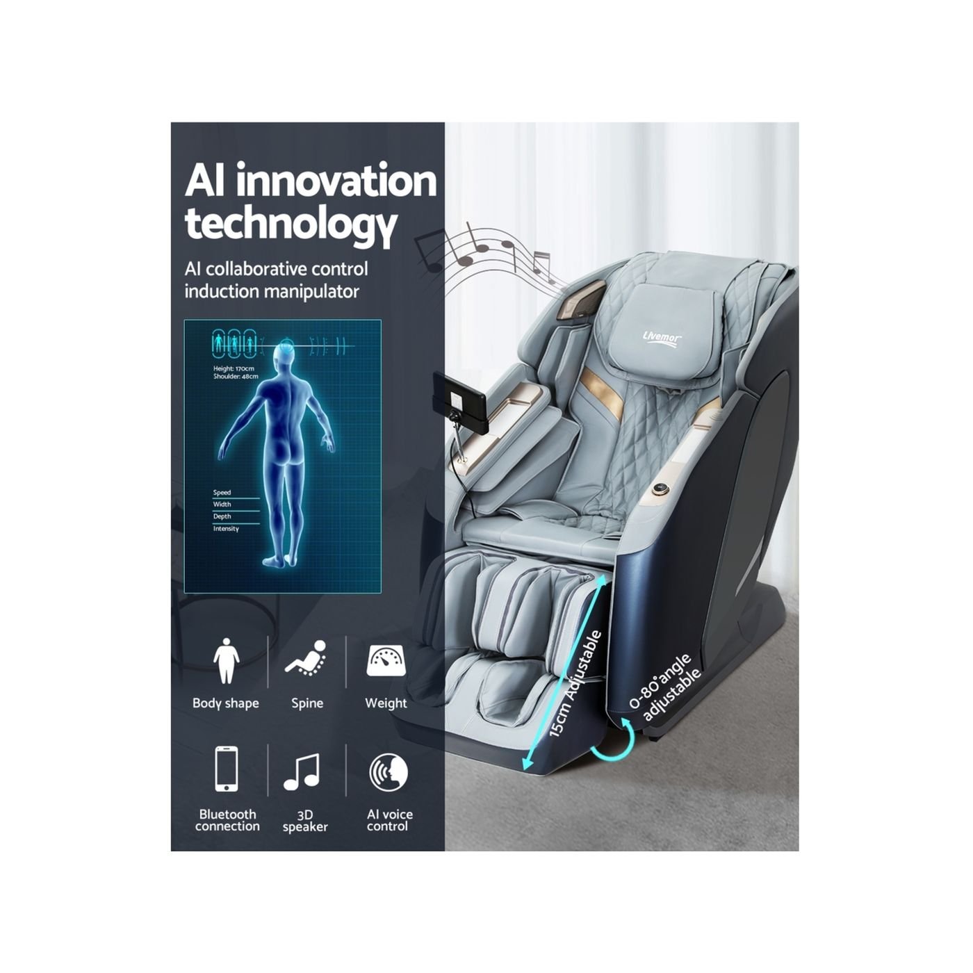 TRV 4D Opal Massage Chair