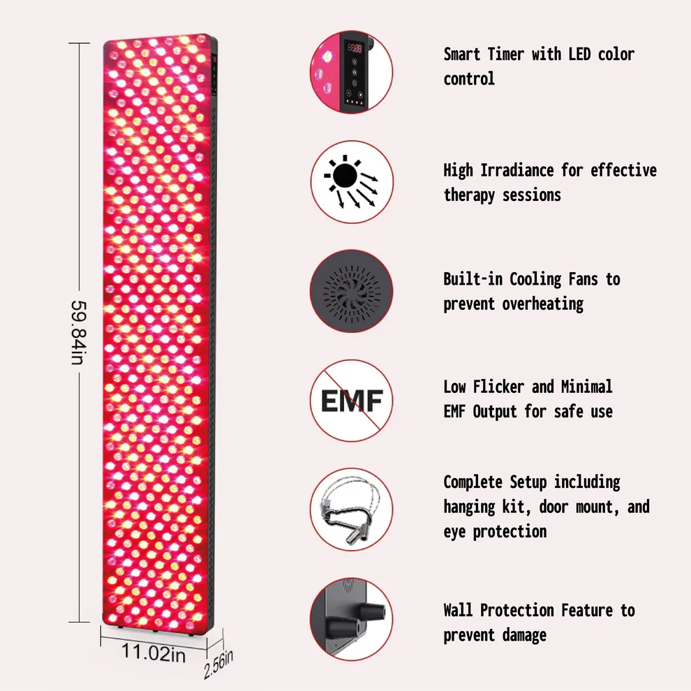 TRV PulseCore 1800 Red Light Therapy Panel